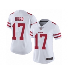 Women's San Francisco 49ers #17 Jalen Hurd White Vapor Untouchable Limited Player Football Jersey
