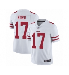 Youth San Francisco 49ers #17 Jalen Hurd White Vapor Untouchable Limited Player Football Jersey