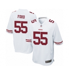 Men's San Francisco 49ers #55 Dee Ford Game White Football Jersey