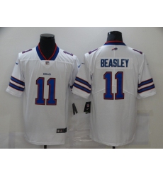 Men's Buffalo Bills #11 Cole Beasley White Nike Royal Limited Player Jersey