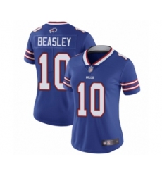 Women's Buffalo Bills #10 Cole Beasley Royal Blue Team Color Vapor Untouchable Elite Player Football Jersey