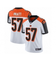 Youth Cincinnati Bengals #57 Germaine Pratt White Vapor Untouchable Limited Player Football Jersey