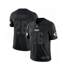Men's Green Bay Packers #26 Darnell Savage Jr. Limited Black Rush Impact Football Jersey