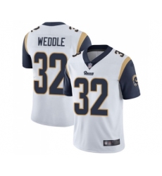 Youth Los Angeles Rams #32 Eric Weddle White Vapor Untouchable Limited Player Football Jersey