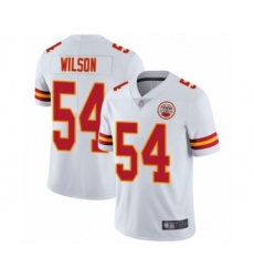 Youth Kansas City Chiefs #54 Damien Wilson White Vapor Untouchable Limited Player Football Jersey