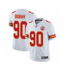 Youth Kansas City Chiefs #90 Emmanuel Ogbah White Vapor Untouchable Limited Player Football Jersey