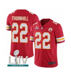 Youth Kansas City Chiefs #22 Juan Thornhill Red Team Color Vapor Untouchable Limited Player Super Bowl LIV Bound Football Jersey