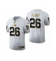 Men's Oakland Raiders #28 Josh Jacobs White Golden Edition Limited Football Jersey