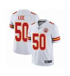 Youth Kansas City Chiefs #50 Darron Lee White Vapor Untouchable Limited Player Football Jersey