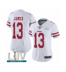 Women's San Francisco 49ers #13 Richie James White Vapor Untouchable Limited Player Super Bowl LIV Bound Football Jersey