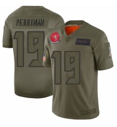 Men's Tampa Bay Buccaneers #19 Breshad Perriman Limited Camo 2019 Salute to Service Football Jersey