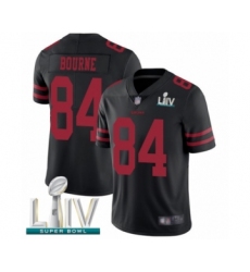 Men's San Francisco 49ers #84 Kendrick Bourne Black Alternate Vapor Untouchable Limited Player Super Bowl LIV Bound Football Jersey