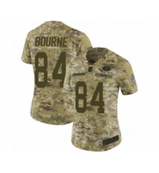 Women's San Francisco 49ers #84 Kendrick Bourne Limited Camo 2018 Salute to Service Football Jersey