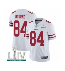 Youth San Francisco 49ers #84 Kendrick Bourne White Vapor Untouchable Limited Player Super Bowl LIV Bound Football Jersey