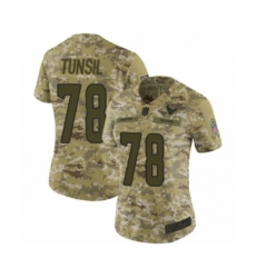 Women's Houston Texans #78 Laremy Tunsil Limited Camo 2018 Salute to Service Football Jersey