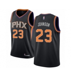 Youth Phoenix Suns #23 Cameron Johnson Swingman Black Basketball Jersey Statement Edition