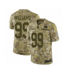 Youth New York Giants #99 Leonard Williams Limited Camo 2018 Salute to Service Football Jersey