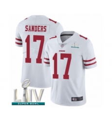 Youth San Francisco 49ers #17 Emmanuel Sanders White Vapor Untouchable Limited Player Super Bowl LIV Bound Football Jersey