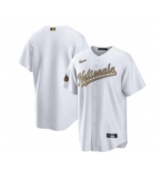 Men's Washington Nationals Blank White 2022 All-Star Cool Base Stitched Baseball Jersey