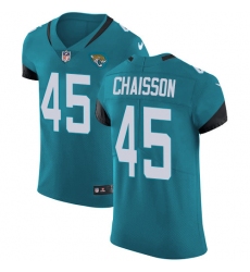 Men's Jacksonville Jaguars #45 K'Lavon Chaisson Teal Green Alternate Stitched NFL New Elite Jersey