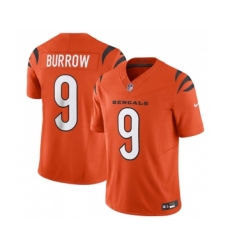 Men's Nike Cincinnati Bengals #9 Joe Burrow Orange 2023 F.U.S.E. Vapor Untouchable Limited Stitched Jersey Men's Nike Cincinnati Bengals #9 Joe Burrow Orange 2023 F.U.S.E. Vapor Untouchable Limited Stitched Jersey