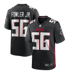 Men's Atlanta Falcons #56 Dante Fowler Jr. Nike Black Game Jersey