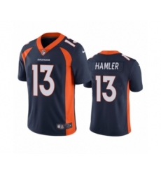 Denver Broncos #13 K.J. Hamler Navy Vapor Untouchable Limited Jersey