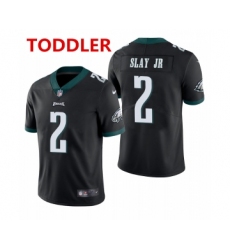 Toddler philadelphia eagles #2 darius slay jr. black vapor limited Nike jersey