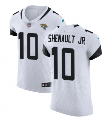 Men's Jacksonville Jaguars #10 Laviska Shenault Jr. White Stitched New Elite Jersey