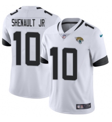 Men's Jacksonville Jaguars #10 Laviska Shenault Jr. White Stitched Vapor Untouchable Limited Jersey