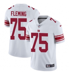 Youth New York Giants #75 Cameron Fleming White Stitched Vapor Untouchable Limited Jersey