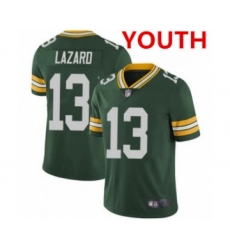 Youth Green Bay Packers #13 Allen Lazard Green Vapor Untouchable Limited Stitched Jersey
