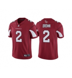 Men's Arizona Cardinals #2 Marquise Brown Red Vapor Untouchable Limited Stitched Jersey