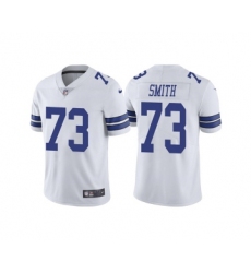 Men's Dallas Cowboys #73 Tyler Smith White Vapor Limited Stitched Jersey