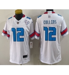Women's Houston Texans #12 Nico Collins White 2026 FUSE Rivalries Collection Limited Stitched Jersey