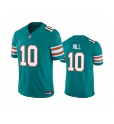 Men's Miami Dolphins #10 Tyreek Hill Aqua 2023 F.U.S.E Vapor Limited Stitched Football Jersey Men's Miami Dolphins #10 Tyreek Hill Aqua 2023 F.U.S.E Vapor Limited Stitched Football Jersey