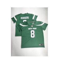 Toddlers New York Jets #8 Aaron Rodgers Green 2023 Vapor Untouchable Stitched Limited Jersey