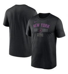 Men's New York Mets Black 2024 City Connect Legend Performance T-Shirt