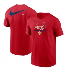 Men's St. Louis Cardinals Red 2024 City Connect Speed T-Shirt