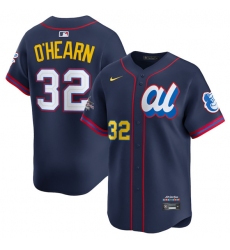 Men's American League #32 Ryan O'Hearn Navy 2025 All-Star Edition Limited Stitched Baseball Jersey