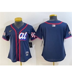 Youth American League Tampa Bay Rays Blank Navy 2025 All-Star Edition Limited Stitched Baseball Jersey