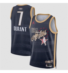 Men's 2026 All-Star #7 Kevin Durant Navy Stitched Basketball Jersey