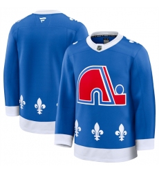 Men's Colorado Avalanche Blank Blue 2025 Alternate Stitched Jersey