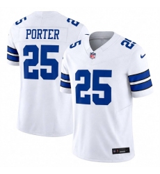 Men's Dallas Cowboys #25 Joey Porter Jr. White 2026 F.U.S.E. Vapor Untouchable Limited Stitched Football Jersey