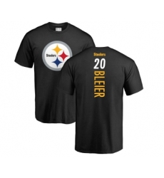 Football Pittsburgh Steelers #20 Rocky Bleier Black Backer T-Shirt