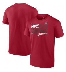 Men's Tampa Bay Buccaneers Red 2023 NFC South Division Champions Conquer T-Shirt