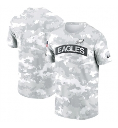 Men's Philadelphia Eagles 2024 Arctic Camo Salute To Service Performance T-Shirt