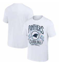 Men's Carolina Panthers White X Darius Rucker Collection Vintage Football T Shirt