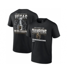 Men's Vegas Golden Knights Black 2023 Western Conference Champions Home Ice T-Shirt