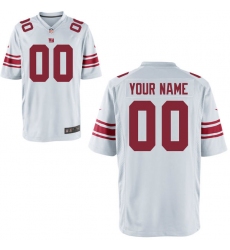Nike Men's New York Giants Customized Game White Jersey